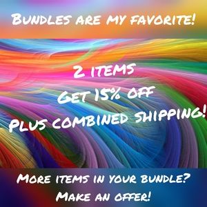 Bundles are a great way to save money!
